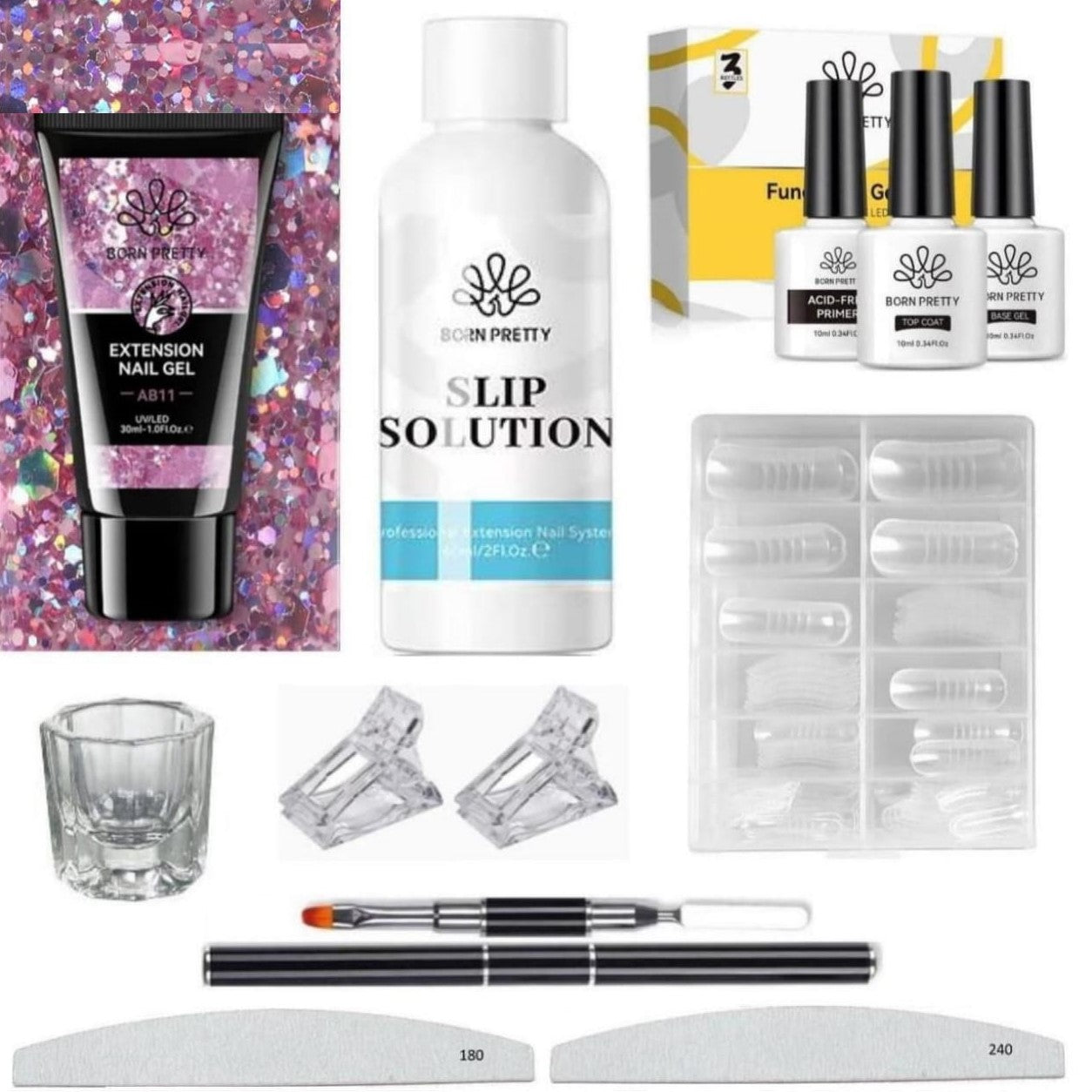 Born Pretty - Polygel set 