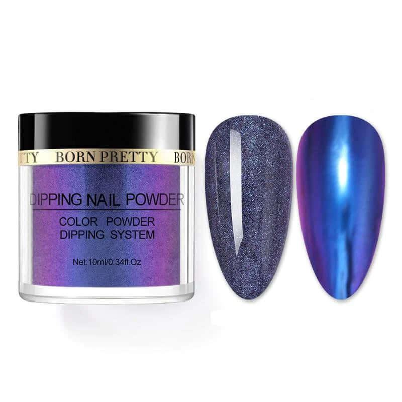 Born Pretty - Dipping poeder - Blauw/paars Goodbitz