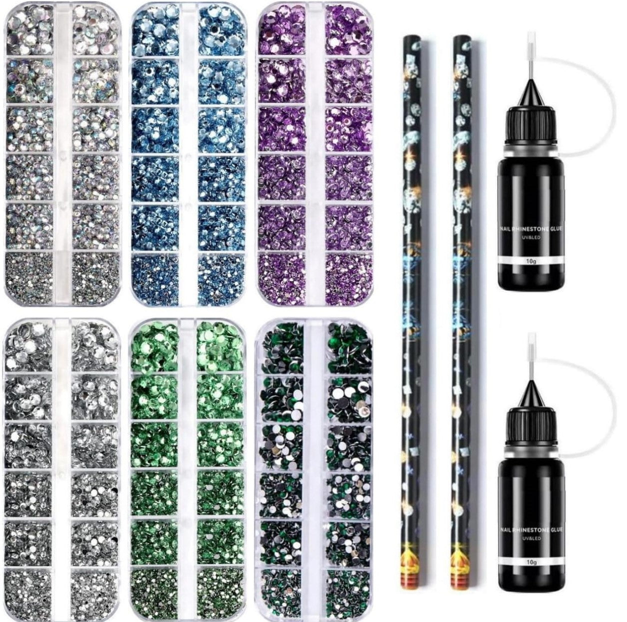 Rhinestones - Set - 10-delig