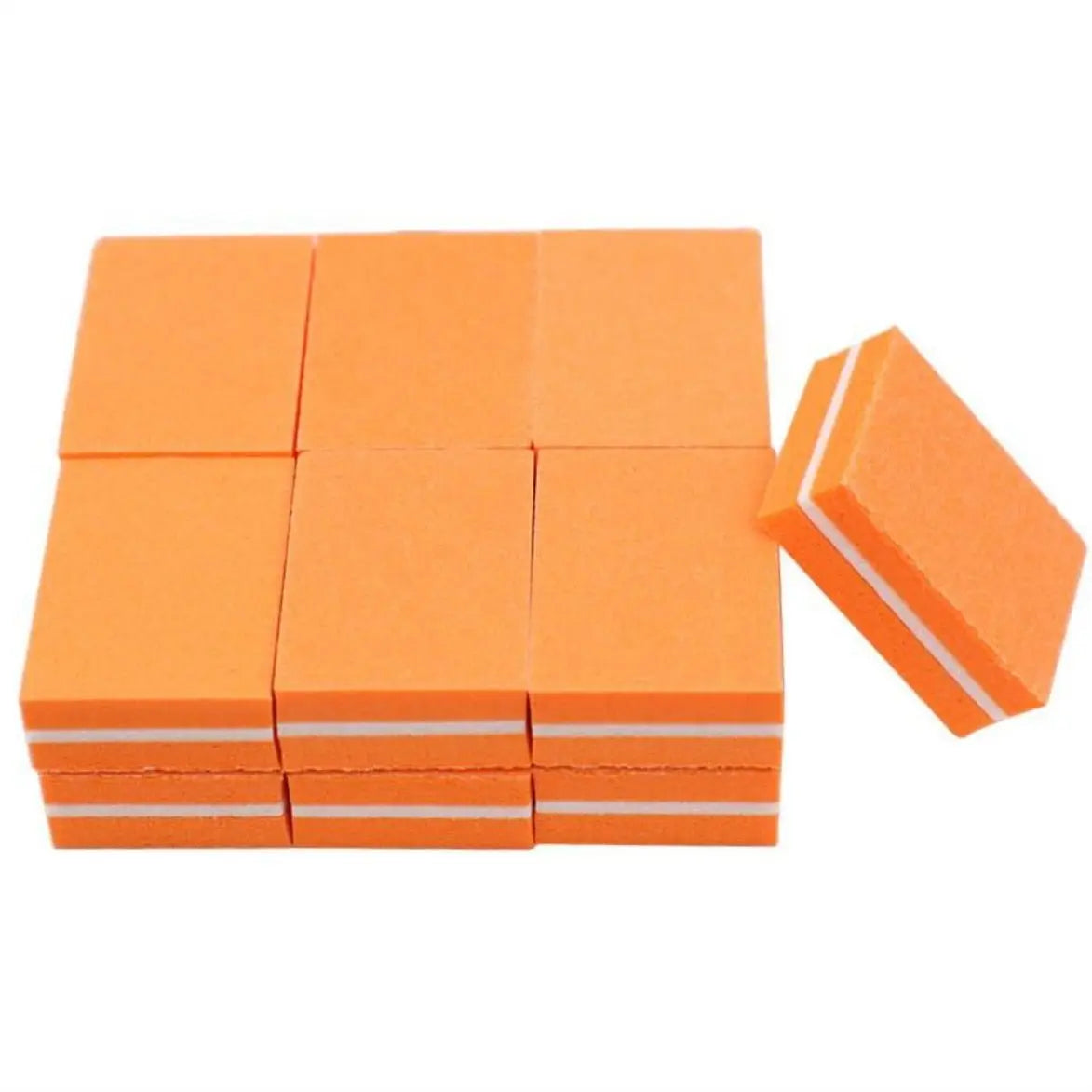 Buffers mini - 25 stuks - 100/180 grit - Oranje - Goodbitz