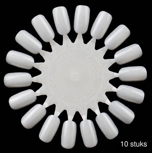 Nageldisplay - 10 stuks - Naturel - Goodbitz