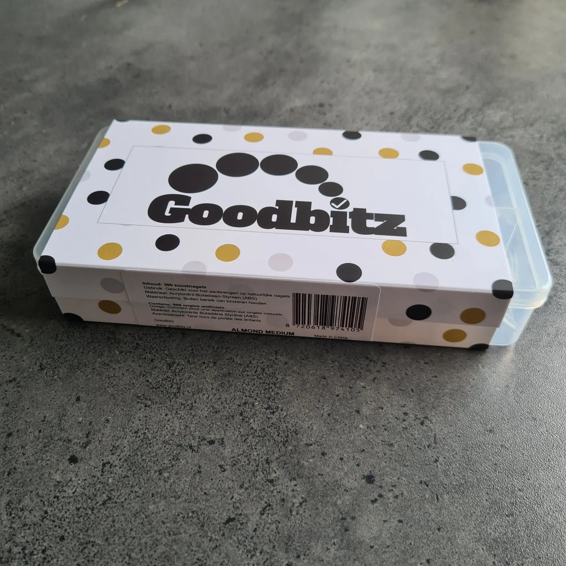 Nageltips - Almond Medium - Full cover - Goodbitz