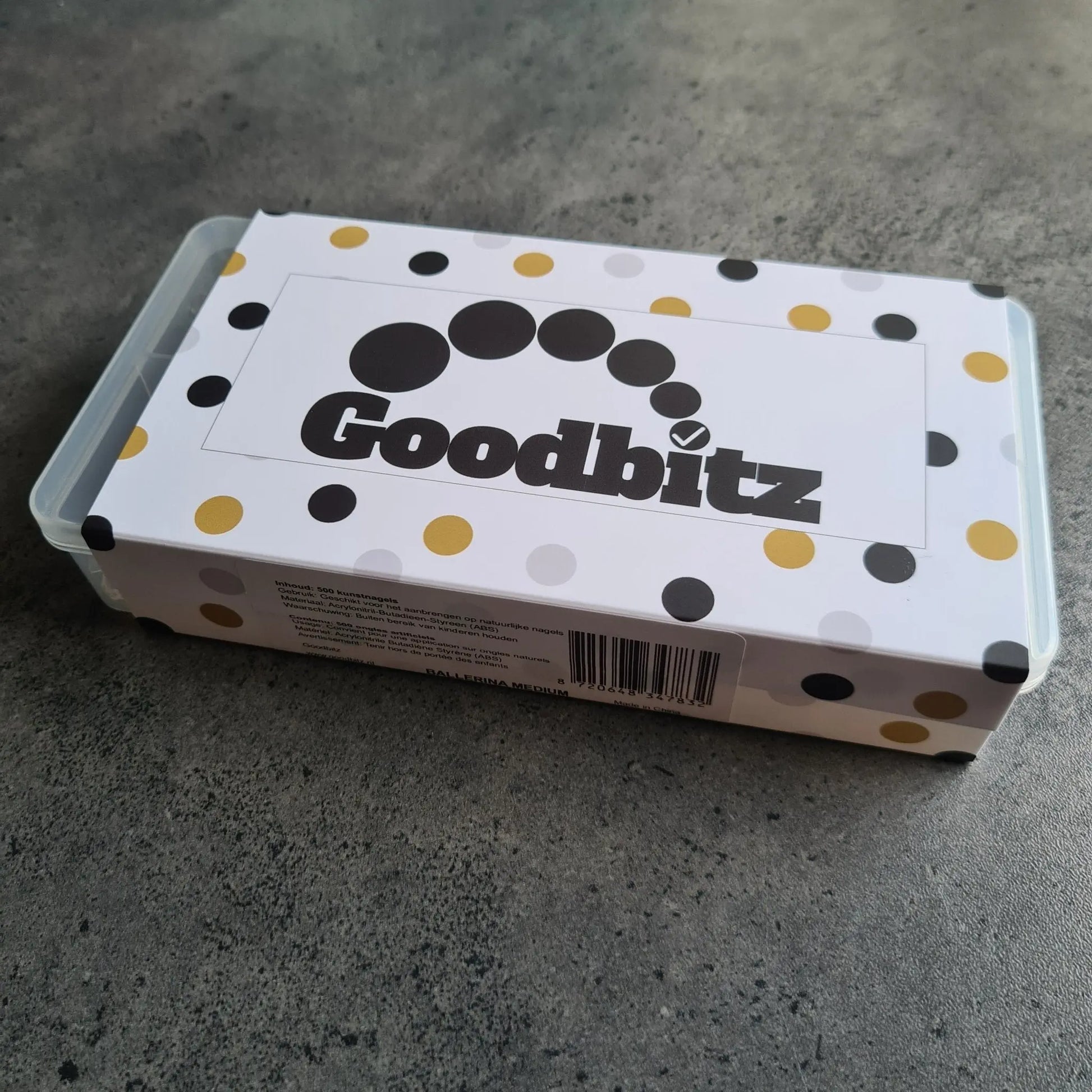 Nageltips - Ballerina Medium - Full cover - Goodbitz