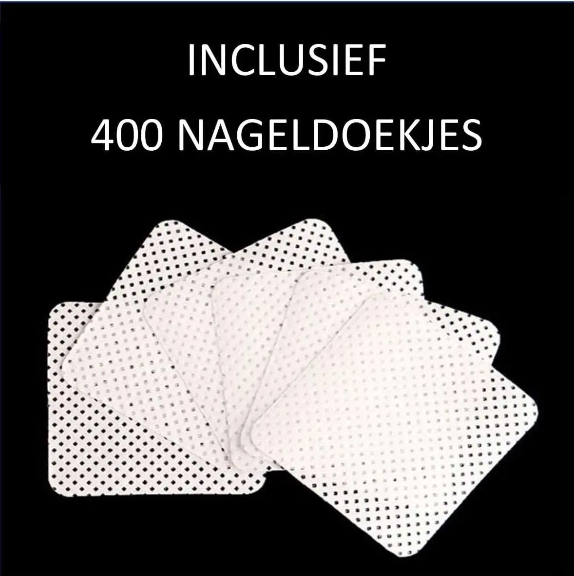 Opbergdoos (incl. 400 nageldoekjes) - Roze - Goodbitz